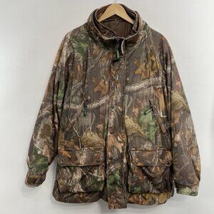Remington Camo Jacket 2 in 1 Realtree Insulated Heavy Hunting Outdoors Mens L